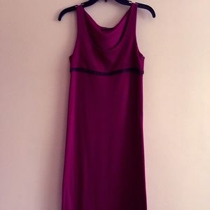 Betsey Johnson red midi dress stretchy